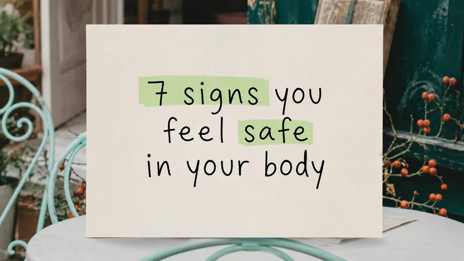 Are You Safe in Your Body? 7 Signs to Look Out For