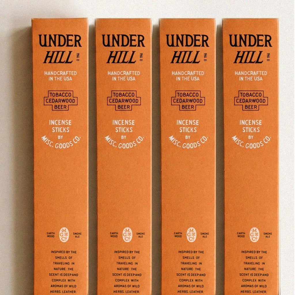 Misc. Goods Co. Underhill Stick Incense four-pack