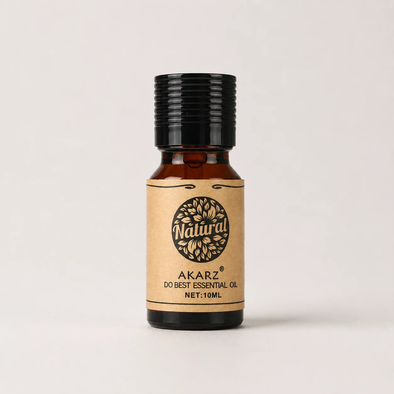AKARZ Aromatherapy Massage Essential Oil, amber glass bottle for skin care, self care, bath and body.