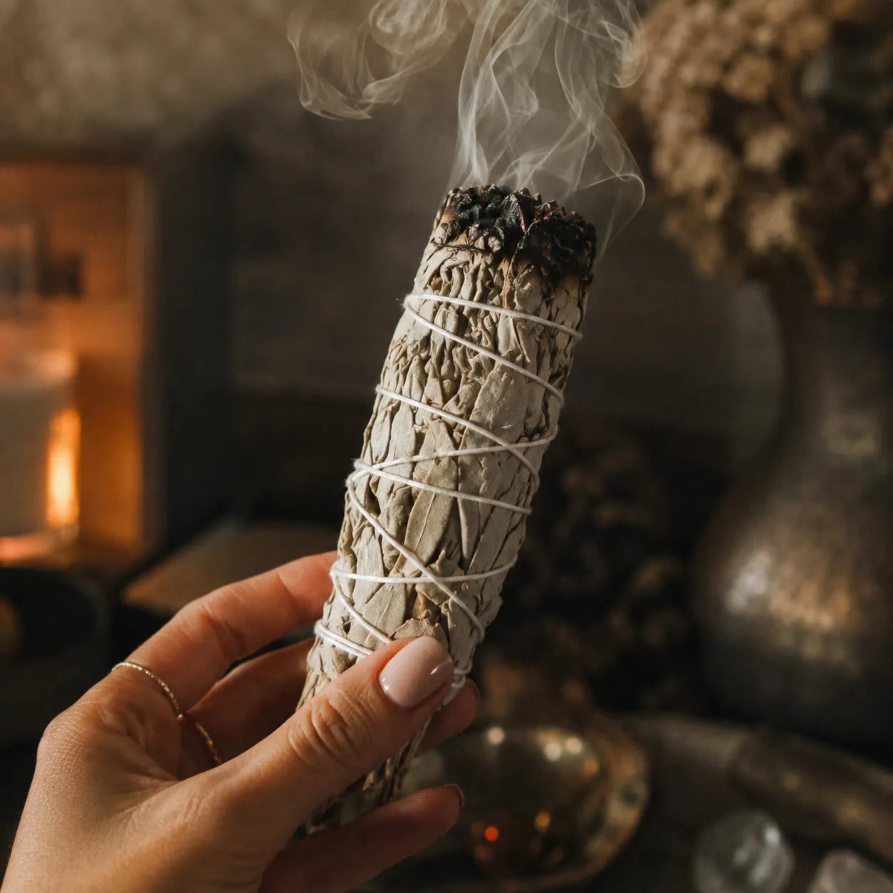 StillAura cedar aromatherapy stick for space cleaning, home fragrance, and calming ritual incense.