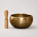StillAura handmade copper singing bowl, perfect for yoga, meditation, and unique home decor.