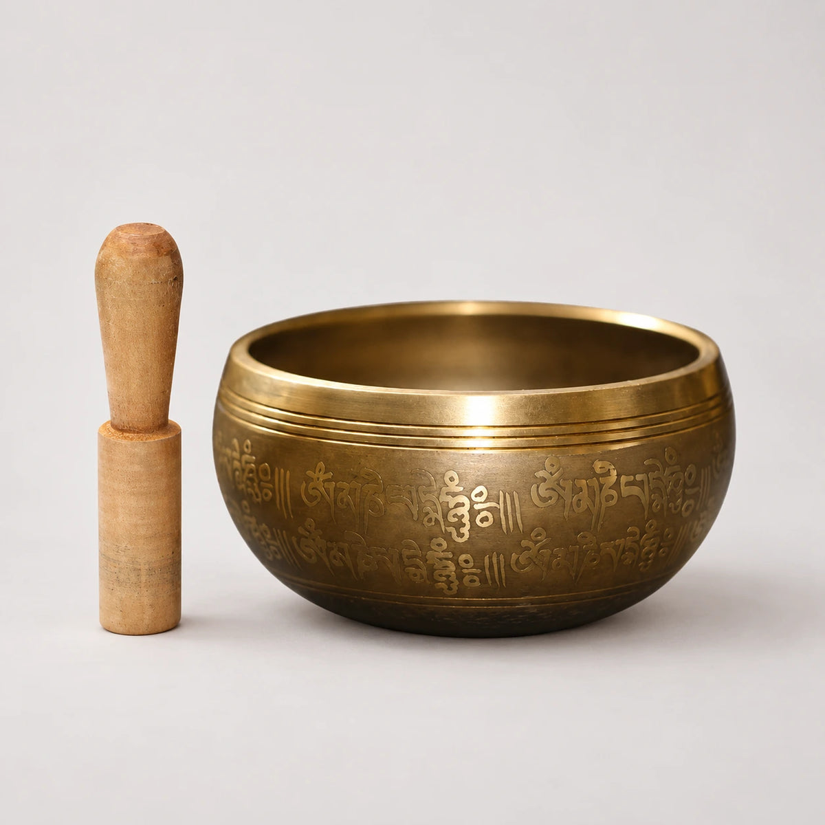 StillAura handmade copper singing bowl, perfect for yoga, meditation, and unique home decor.