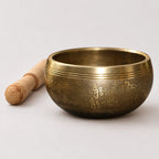 StillAura handmade copper singing bowl, perfect for yoga, meditation, or as home decor.