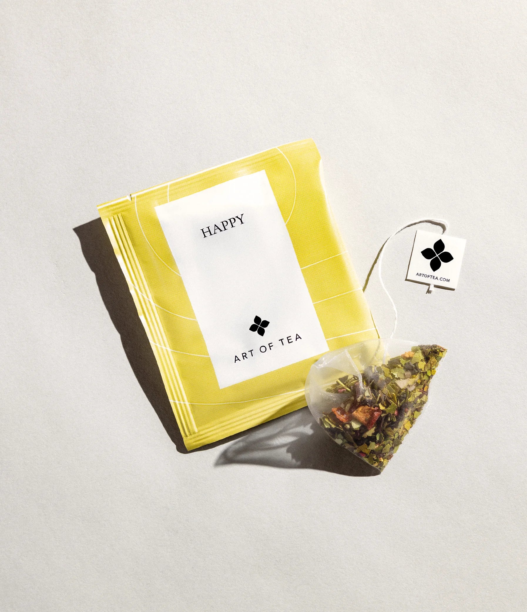 Art of Tea Happy Tea single pyramid sachet