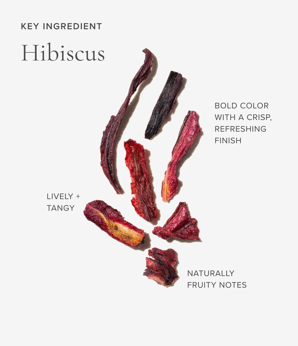 Hibiscus ingredient for Happy Tea