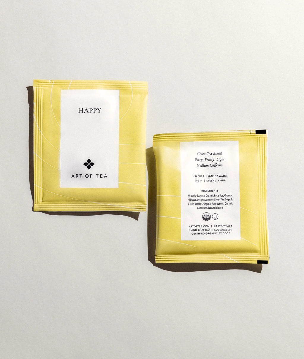 Art of Tea Happy Tea pyramid sachets