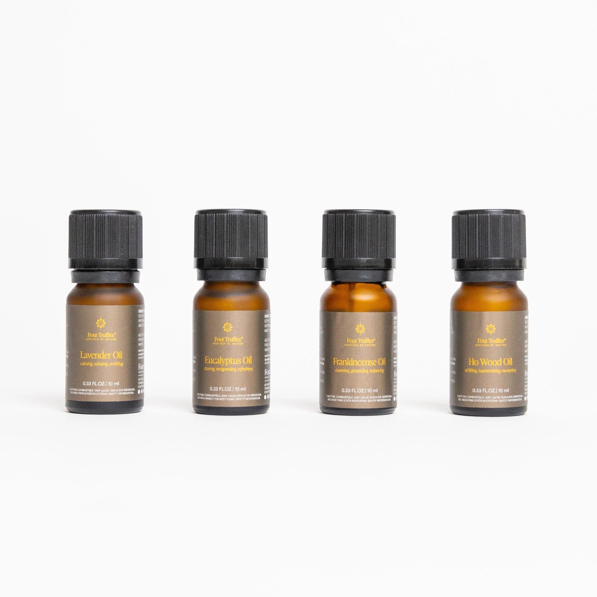Four Truffles Wellness Molecules set in minimalist packaging
