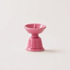 StillAura pink ceramic mini candle holder, a Nordic-style branch candlestick for decorative home accents.