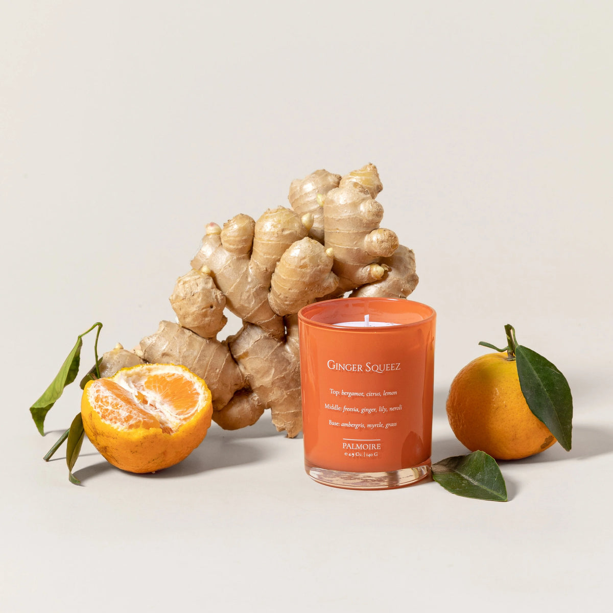 PALMOIRE Ginger Squeez Soy Wax Candle product image 1