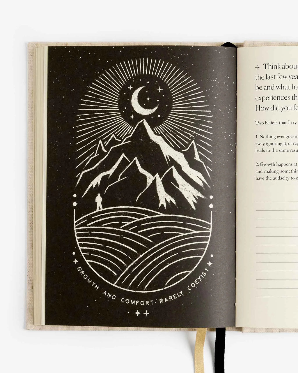 Intelligent Change Notes to Mindfulness Journal in linen