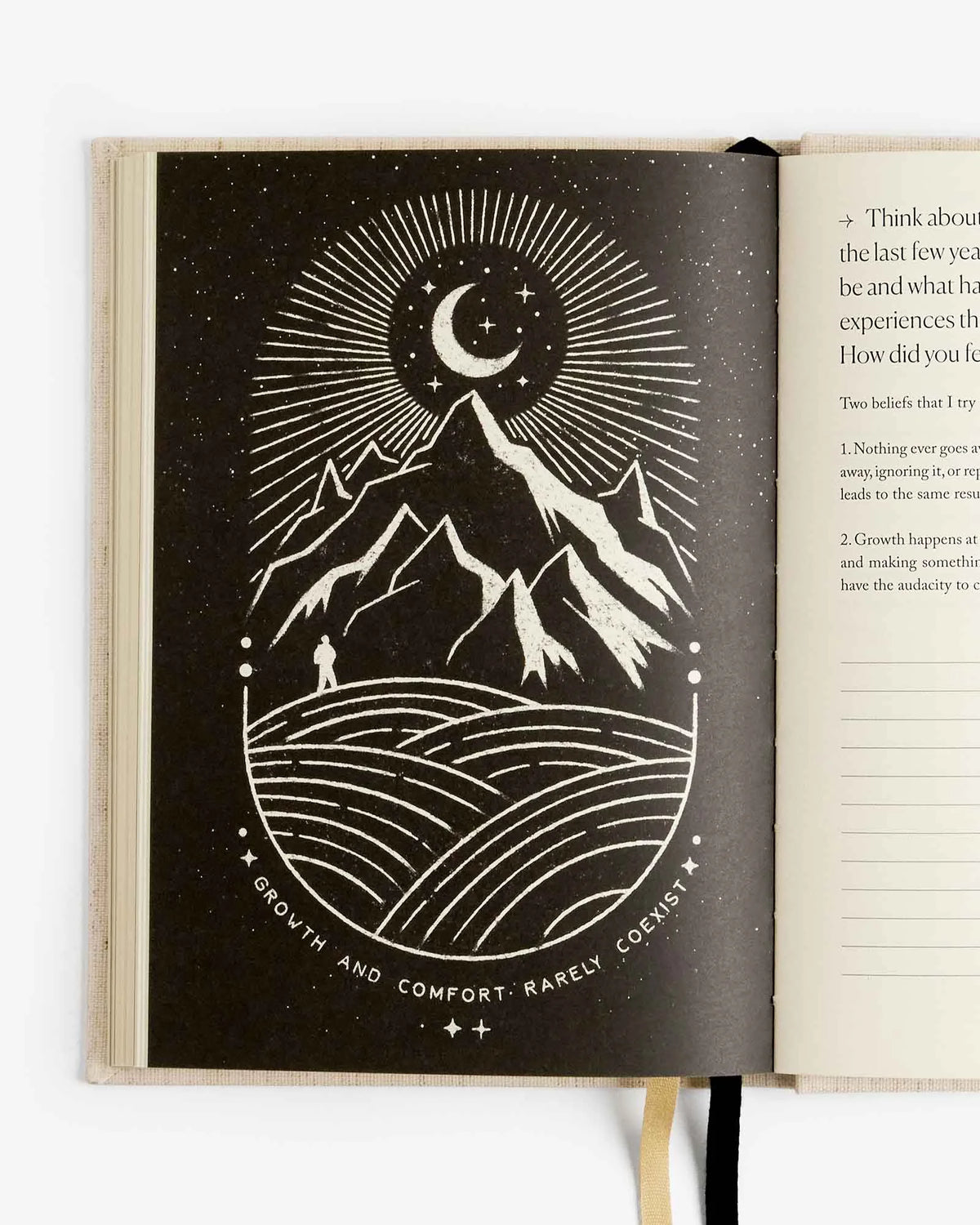 Intelligent Change Notes to Mindfulness Journal in linen