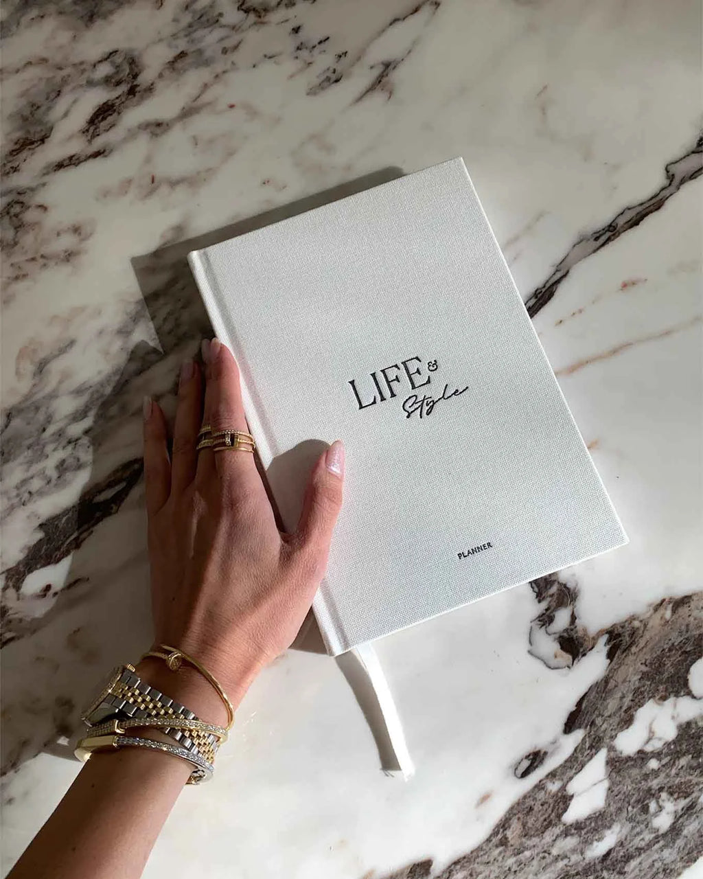 Intelligent Change LIFE&Style Planner Off-White interior pages