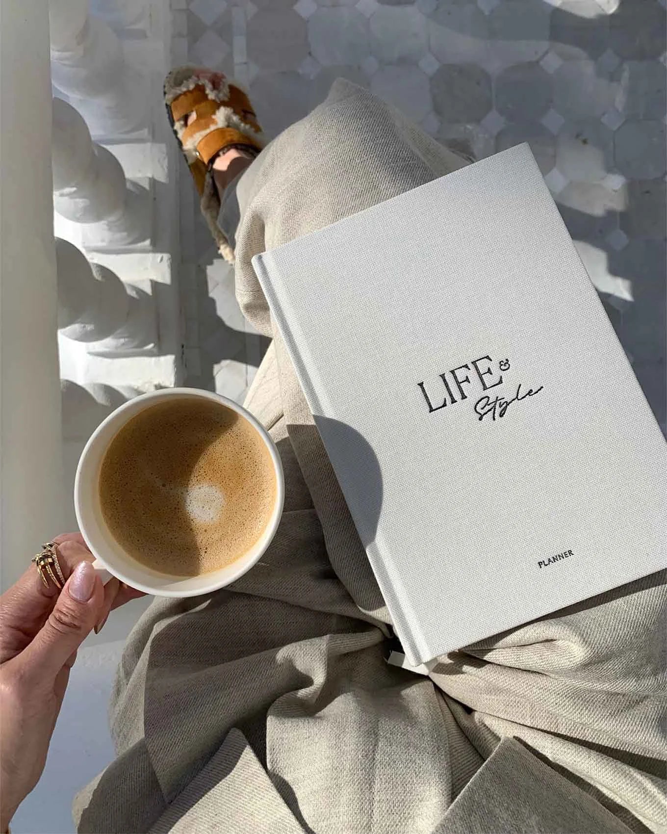 Intelligent Change LIFE&Style Planner open spread view