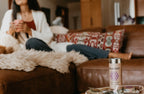 Paavani Ayurveda Women’s Blend tea in a relaxation scene