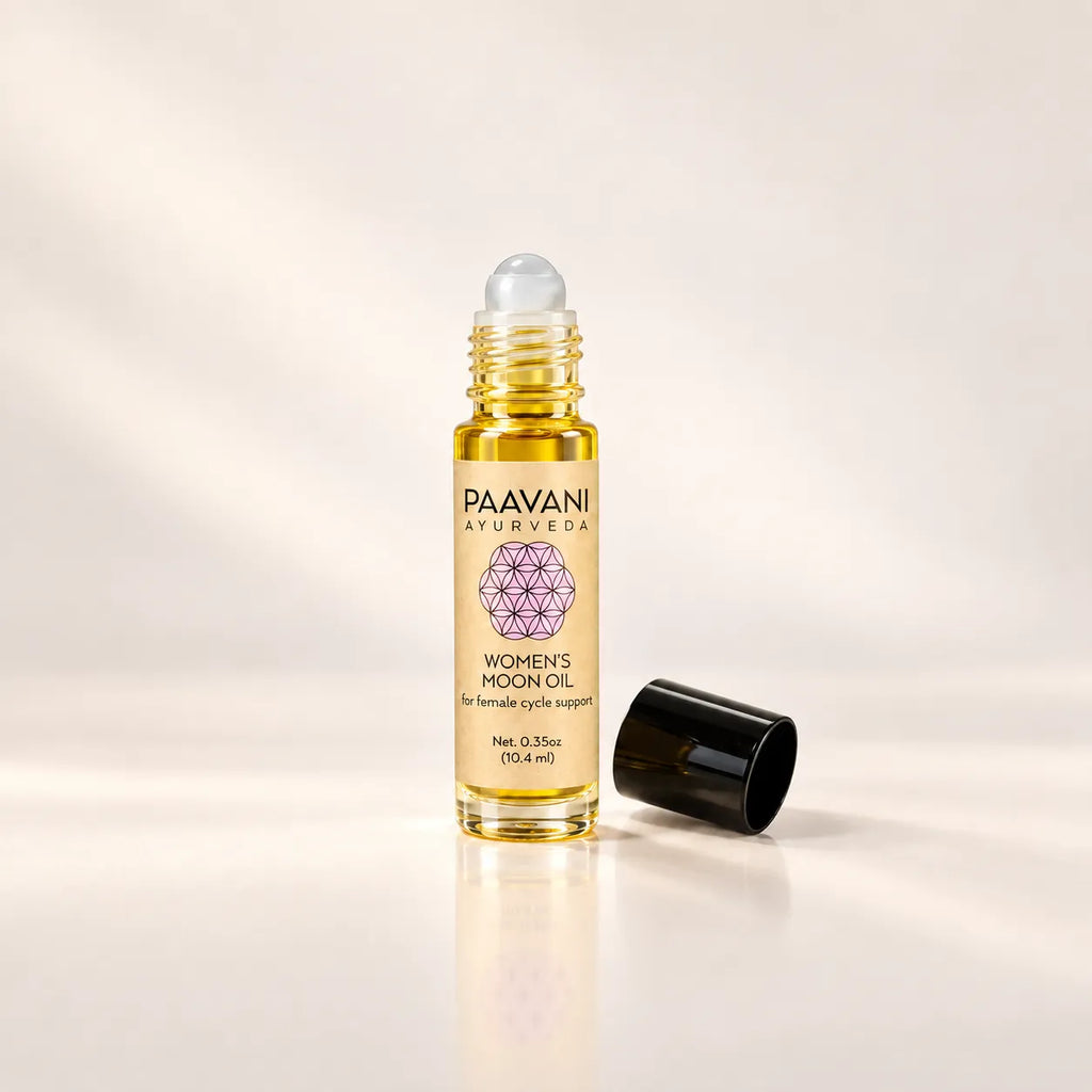 Women’s Moon Oil bottle with roller applicator