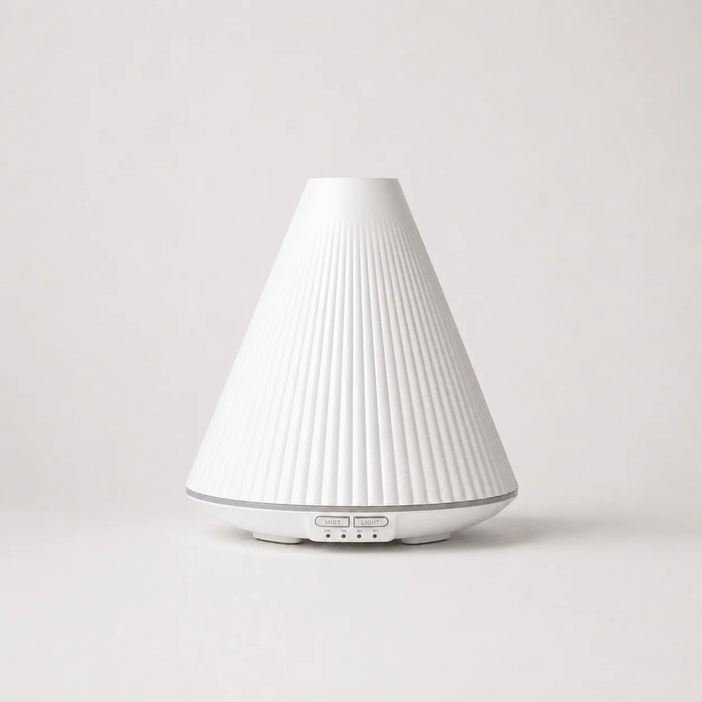 StillAura 160ml aromatherapy humidifier, a sleek white fragrance diffuser for home fragrance.