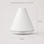 StillAura 160 ml aromatherapy humidifier, white, sleek design, ideal for home fragrance diffusion.