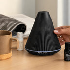 StillAura 160 ml aromatherapy humidifier, white, sleek design, ideal for home fragrance diffusion.