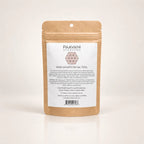 Rose quartz facial massage tool shown alone