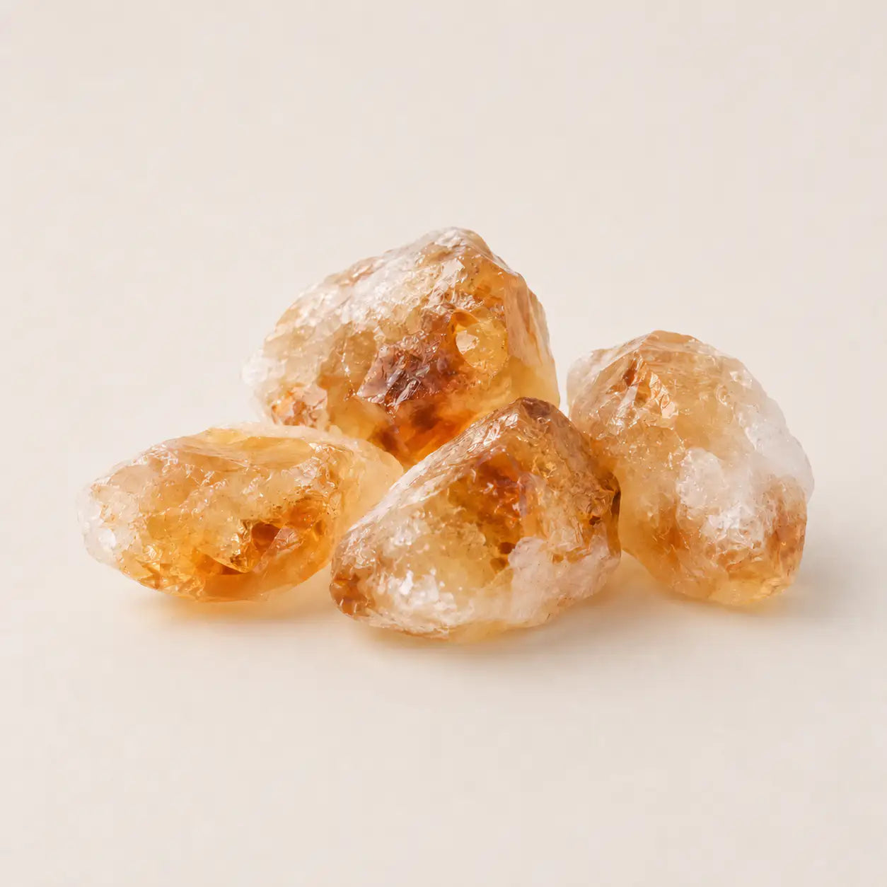 LumaStone Brazil Citrine Bud Rough Stone Gravel, raw yellow crystal healing mineral specimen for home decor.