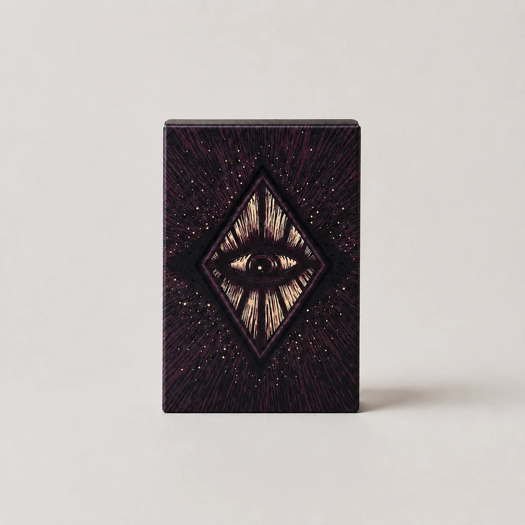 Moonveil Flare tarot cards, a vibrant 78-card English divination deck for mystical family readings.