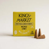 Misc. Goods Co. Kings Market cone incense, 20-piece option