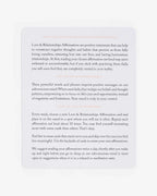 Mindful Affirmations for Love and Relationships by Intelligent Change