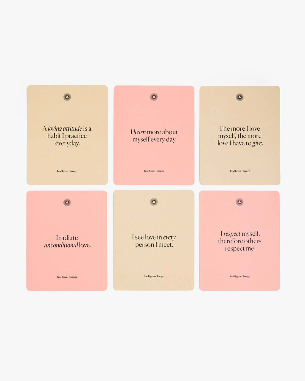 Mindful Affirmations for Love and Relationships cards