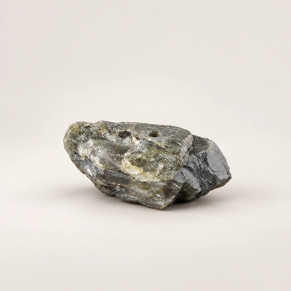 LumaStone Natural Stone Incense Holder – Labradorite variant