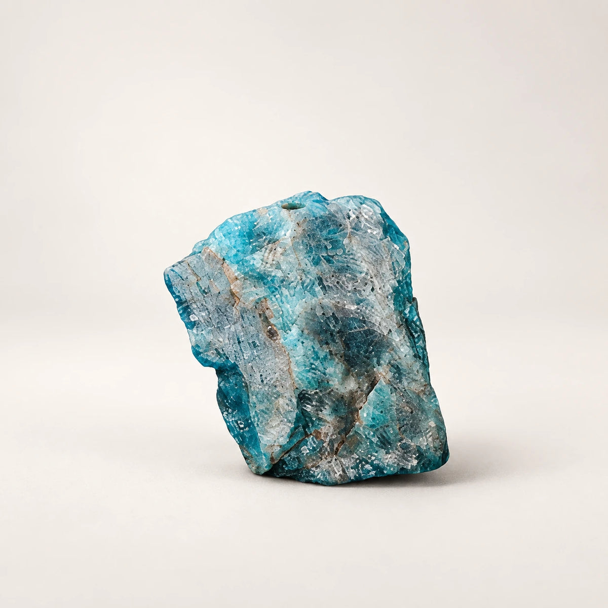 LumaStone Natural Stone Incense Holder – Blue phosphor grey variant