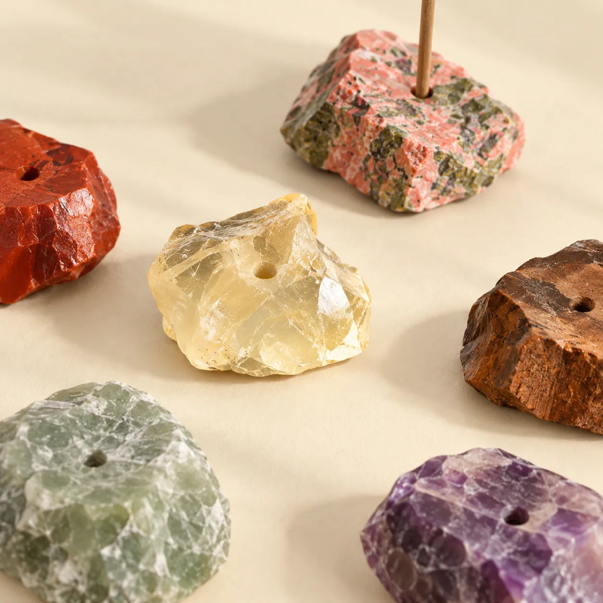 LumaStone Natural Stone Incense Holder 