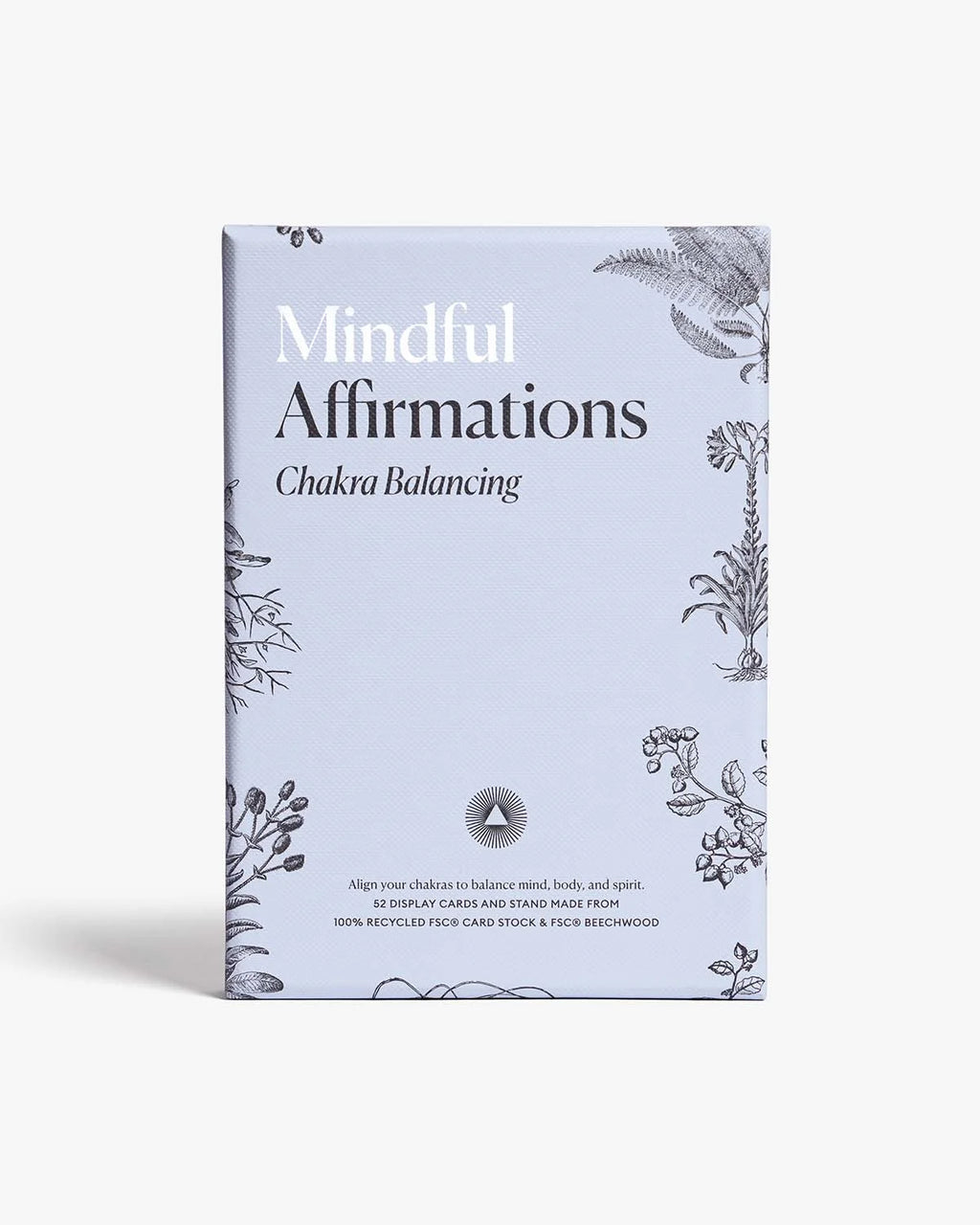Mindful Affirmations for Chakra Balancing card deck by Intelligent Change