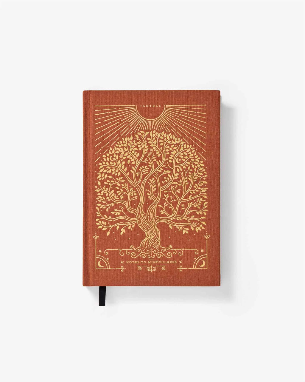 Sunset Orange Notes to Mindfulness Journal by Intelligent Change