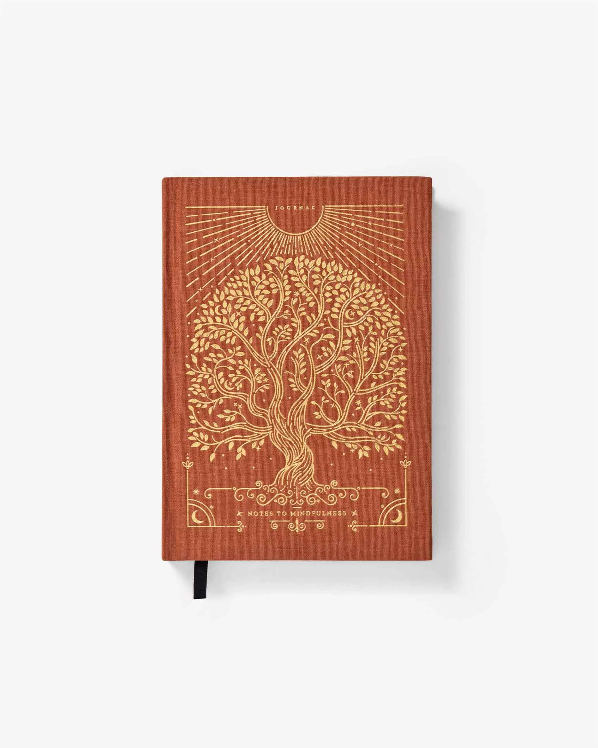Sunset Orange Notes to Mindfulness Journal by Intelligent Change