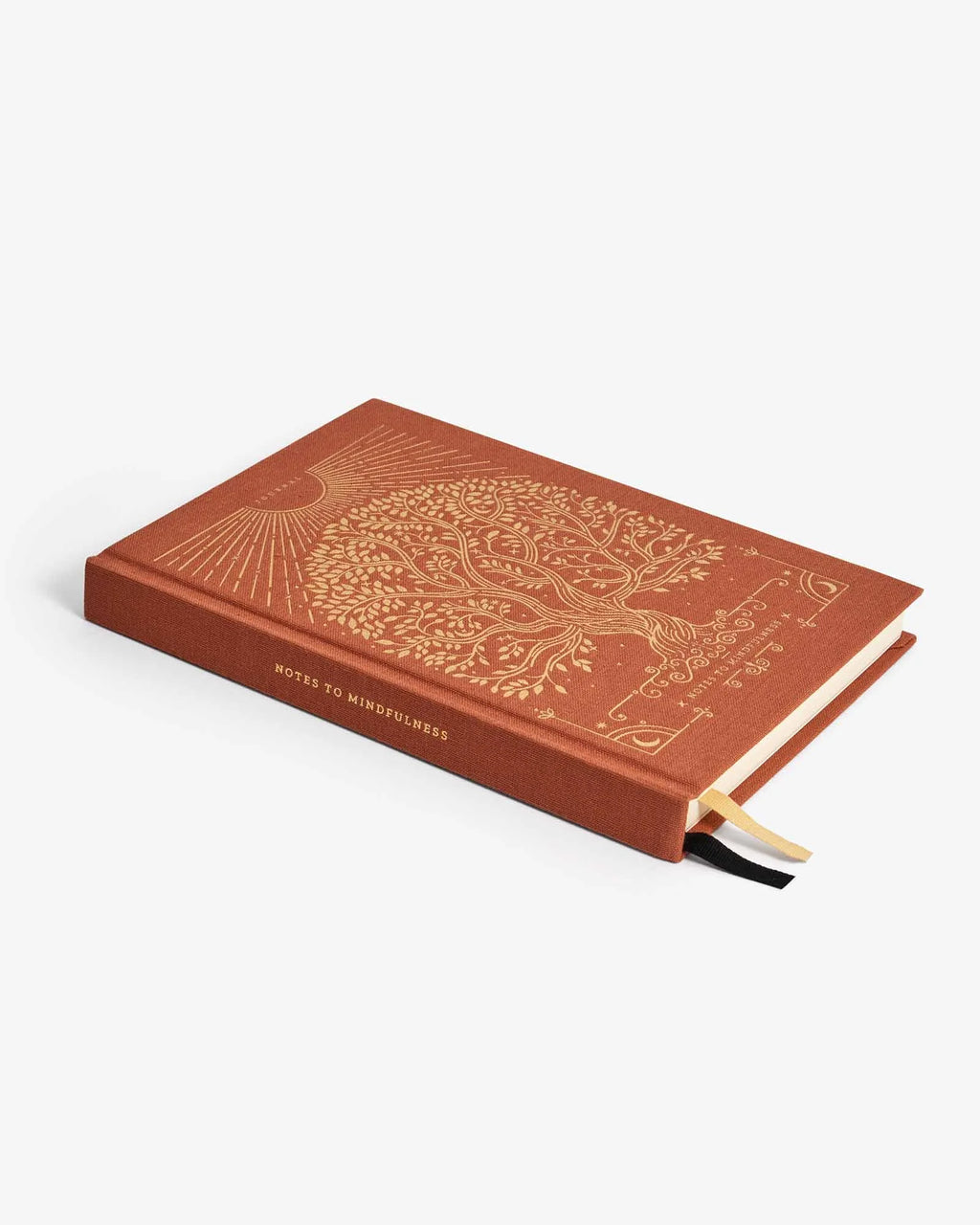 Sunset Orange Notes to Mindfulness Journal feature page