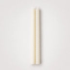 StillAura beeswax taper candle set, 25 cm, natural golden decorative candles for elegant living room decor.