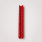 StillAura beeswax taper candle set, 25 cm, for elegant living room decor.