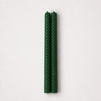 StillAura beeswax taper candle set, 25 cm, natural decorative candles perfect for living room decor.