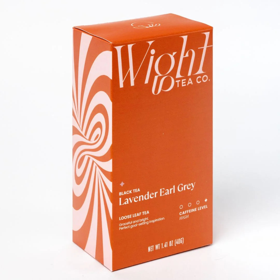 Wight Tea Company Lavender Earl Grey tea box
