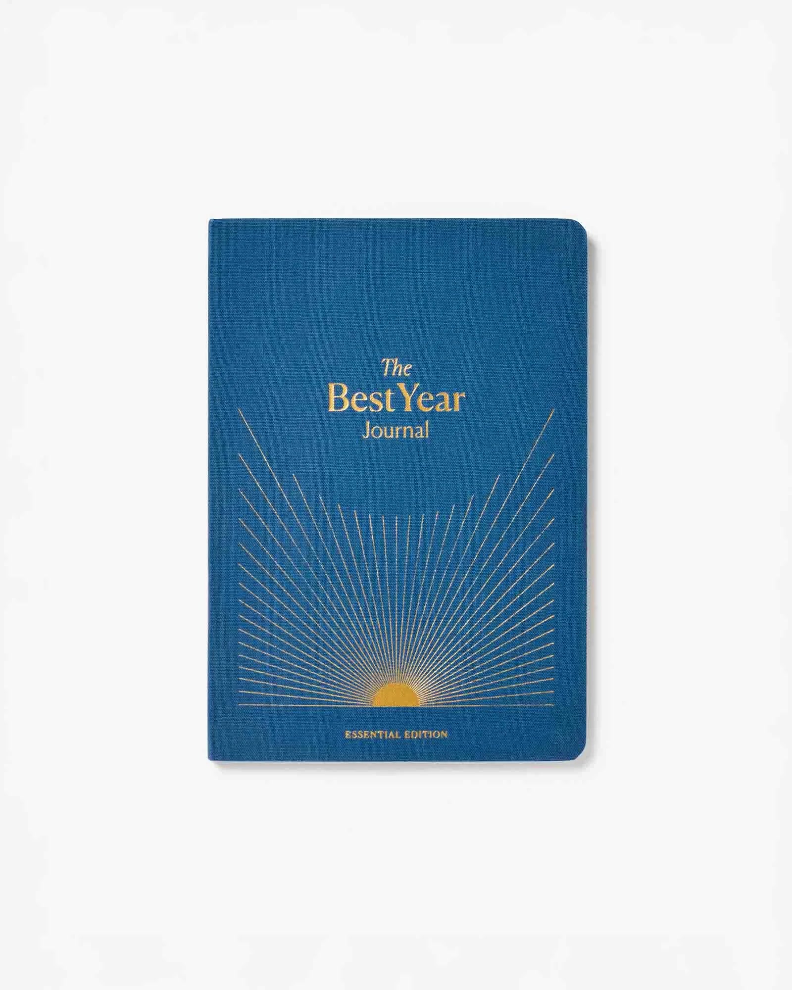 Intelligent Change Best Year Journal Essential Blue front view hardcover