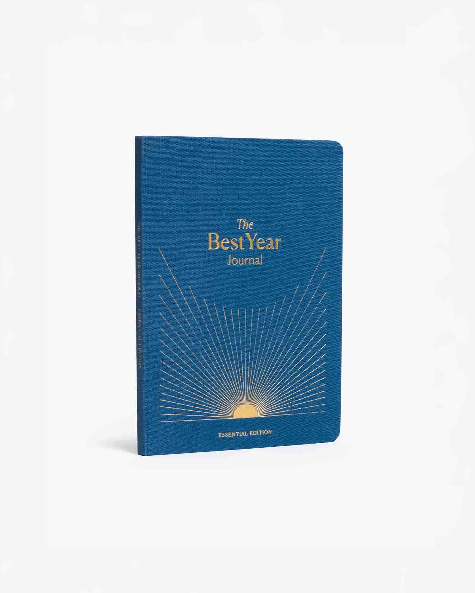 Intelligent Change Best Year Journal Essential Blue angled front view