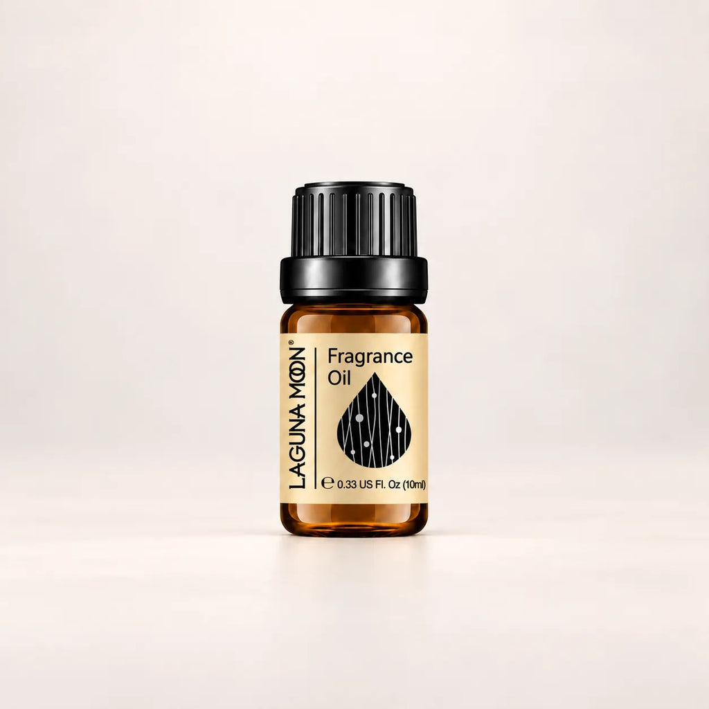 StillAura Lagunamoon 10 ml fragrance oil, a small amber bottle for home fragrance devices.