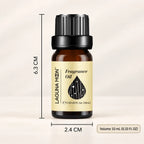 StillAura Lagunamoon 10 ml fragrance oil, a small amber bottle for home fragrance devices.