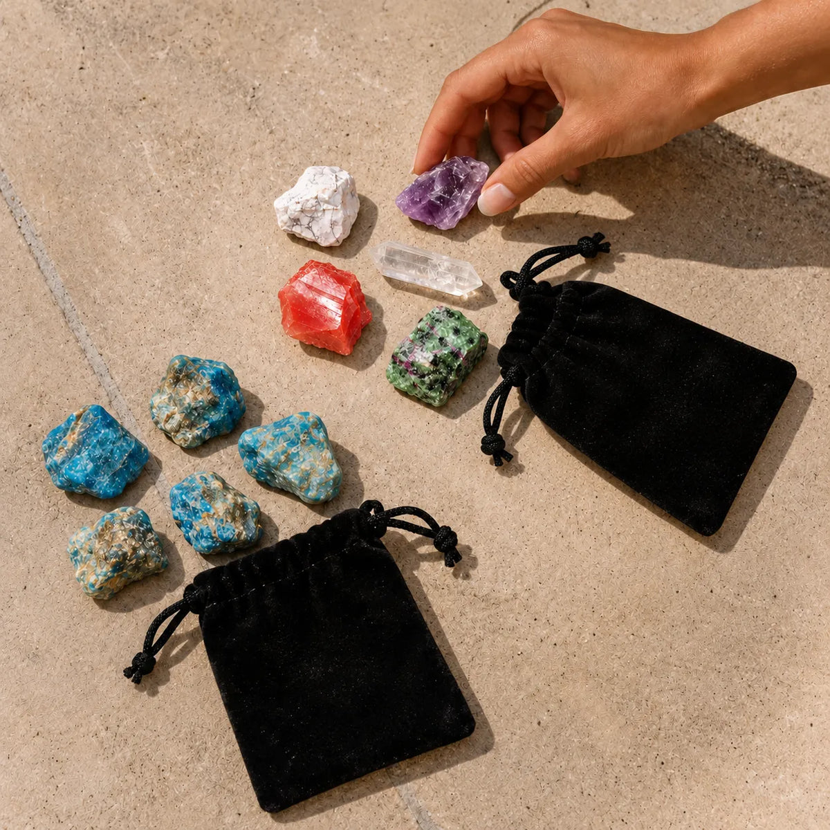 Crystal Rough Diffuser Stone Fire-free Aromatherapy Stone Powder