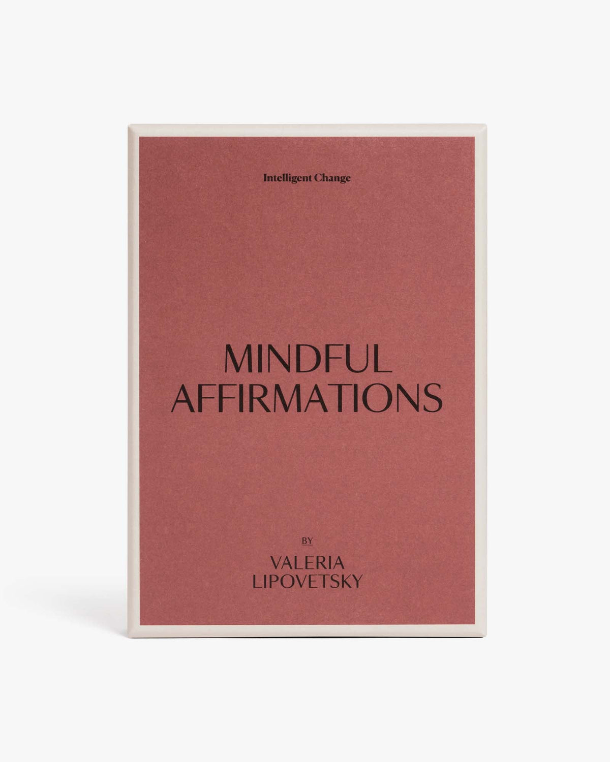Intelligent Change Mindful Affirmations for Women pink storage box front