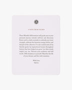 Intelligent Change Mindful Affirmations for Women printed note from Valeria