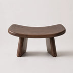 StillAura solid wood meditation bench, a Japanese style mindfulness chair for zen seating.