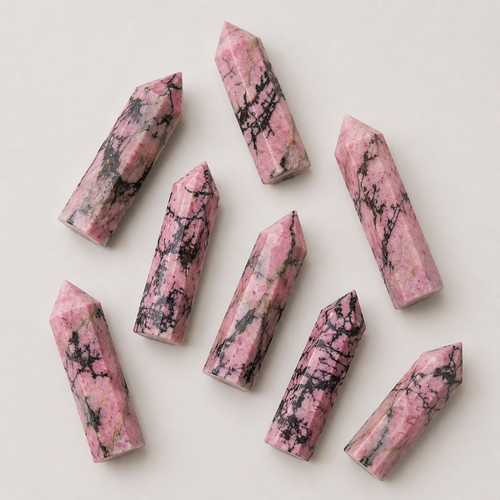Natural Rose Crystal Rose Rhodolite