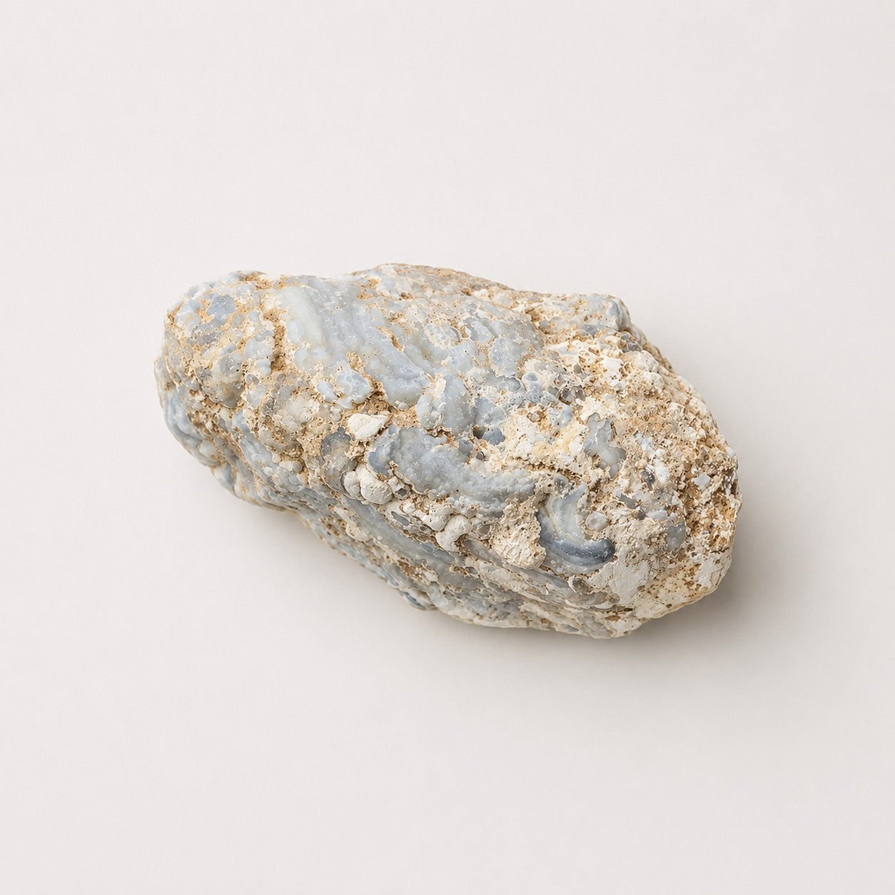 Natural Agate Crystal Cave Cornucopia Raw Stone Ornament