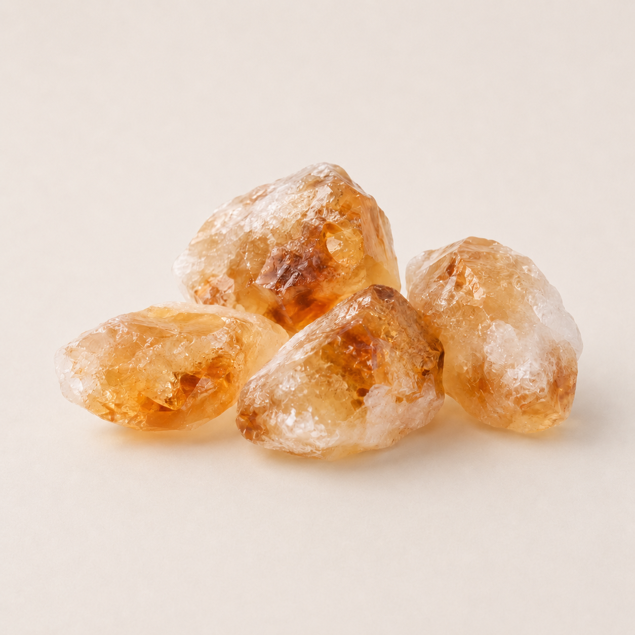 Brazil Citrine Bud Rough Stone Gravel